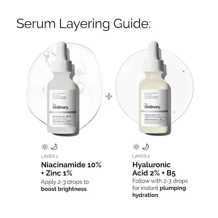 سرم ضد جوش Niacinamide 10% + Zinc 1% اوردینری حجم 30 میلی لیتر