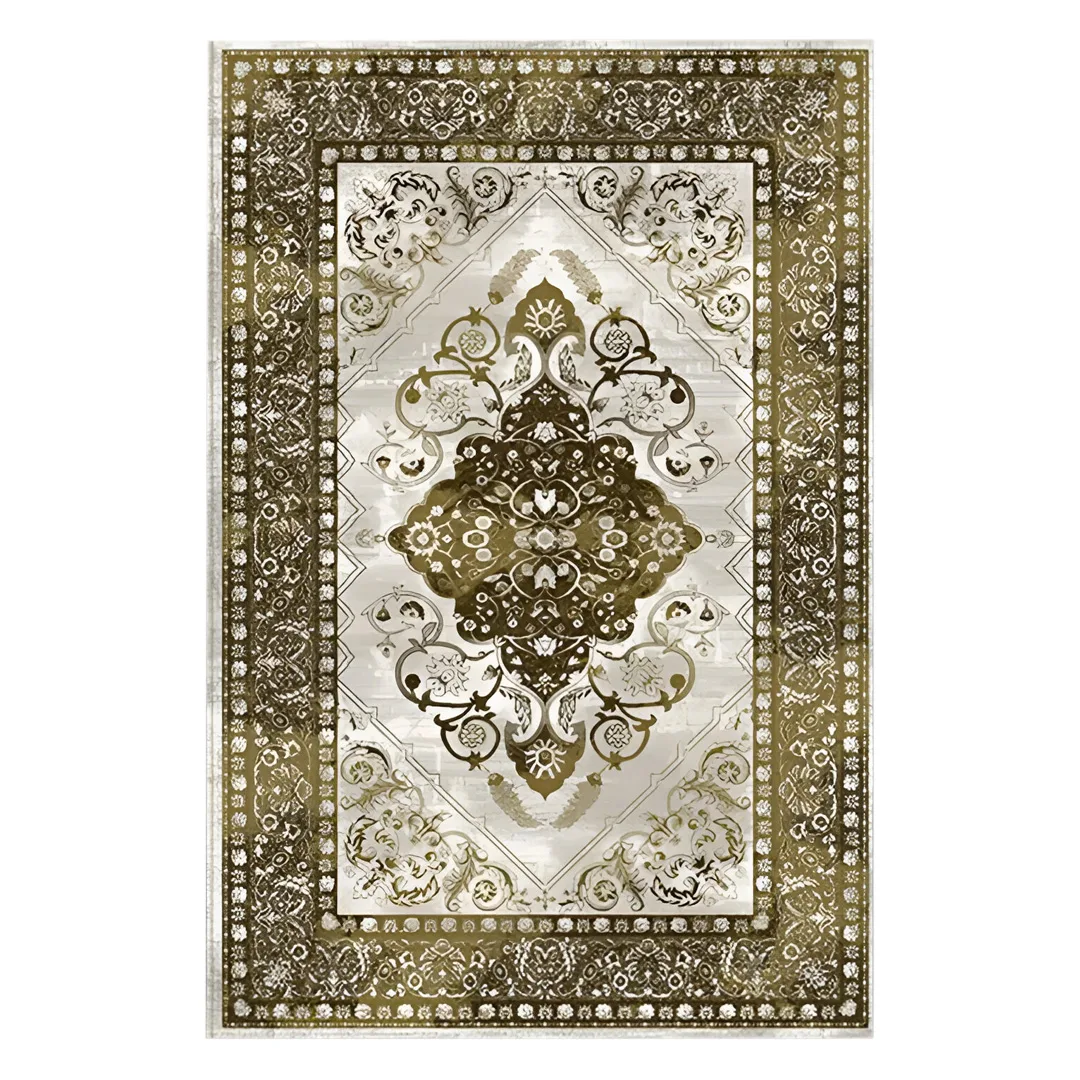 فرش مخمل نادی طرح سنتی کد O106