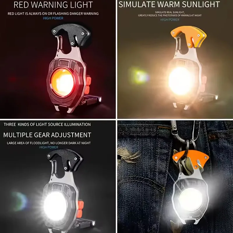 فندک و لامپ پروژکتور جیبی چندکاره مدل PROLIGHT