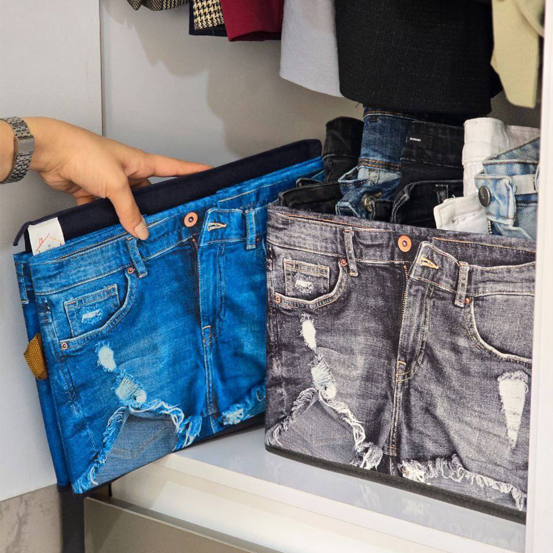 باکس نظم دهنده لباس و شلوار مدل Jeana Box مای هوم