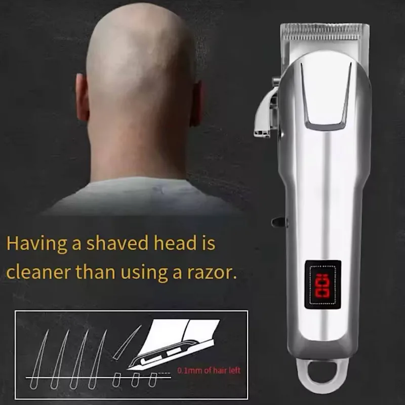 ریش تراش شارژی حرفه ای دیجیتال Professional