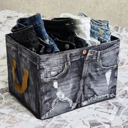 باکس نظم دهنده لباس و شلوار مدل Jeana Box مای هوم