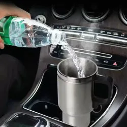 ماگ و فلاسک فندکی تمام استیل خودرو