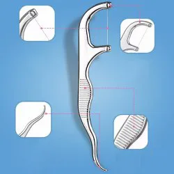 کیت تمیز کننده و جرم گیر دندان مدل استیل