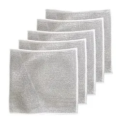 اسکاچ و دستمال توری بسته 5 عددی